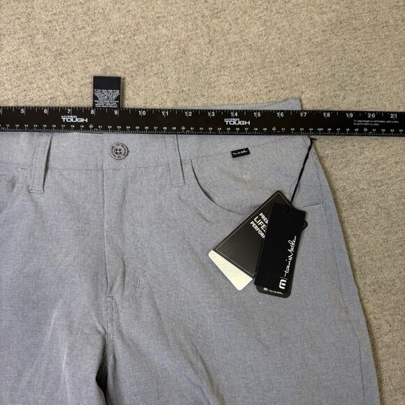 Travis Mathew Pants Men 33x32 Gray Beckladdium Golf Lightweight Outdoor Active - Picture 6 of 9